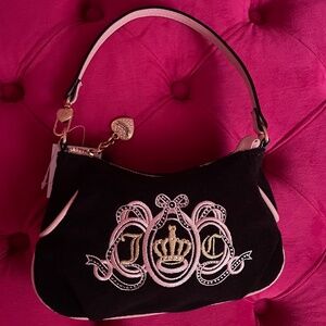Juicy Couture bag black and pink
